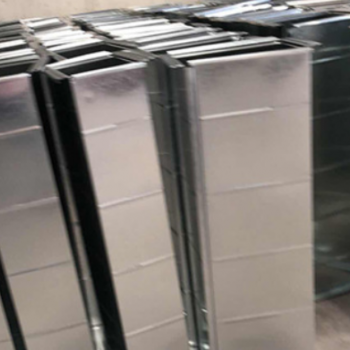 共板法蘭風管加工定制 中央空調(diào)通風白鐵皮口型風管 鍍鋅風管價格