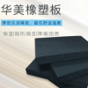 F華美阻燃橡塑復合板b1級阻燃橡塑保溫板減震抗壓閉孔橡塑板