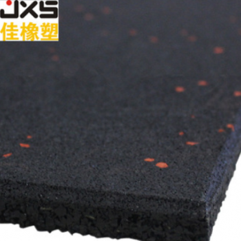 健身房塑膠地板減震耐磨運(yùn)動(dòng)地膠隔音防滑橡膠墊彩點(diǎn)橡膠健身地墊