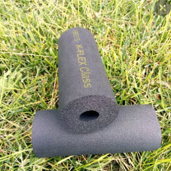 b1級富樂斯難燃橡塑管 復(fù)合鋁箔橡塑保溫管 空調(diào)阻燃橡塑海綿管