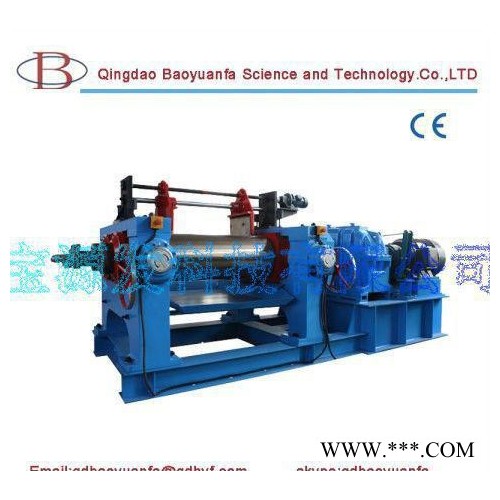 青島寶源發(fā)橡膠開(kāi)煉機(jī) 16寸橡膠機(jī)械 XK-400B型號(hào)開(kāi)煉