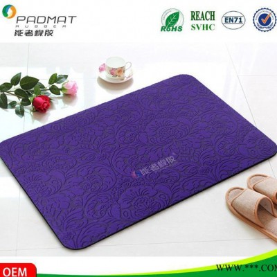 植絨地墊 客廳墊 浴室墊 門墊腳墊 吸水防滑墊 天然橡膠植絨