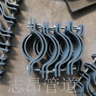 橡膠管夾 液壓管夾    志昂管道 扁鋼管夾