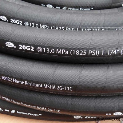 【國(guó)恒】廠家 鋼絲橡膠管 黑色鎧裝高壓油管 液壓油管 耐油膠管 纏繞膠管