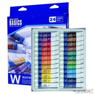美邦EG系列 學(xué)生級套裝水粉畫顏料EG2412C 套裝 美術(shù)顏料