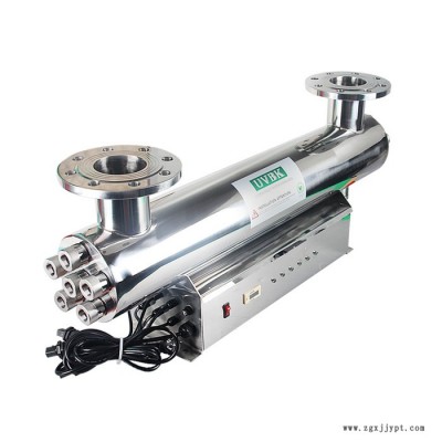 UVBK過(guò)流式管道式紫外線消毒器 CR-150 水處理設(shè)備殺菌滅菌儀污水泳池水 可定制