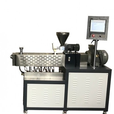 卓勝ZS-433-25 20/25雙螺桿造粒機(jī) 水拉條造粒機(jī) 色母粒造粒機(jī)