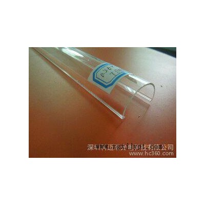 供應擠塑加工透明PC燈罩高透明燈管,LED光擴散燈罩日光燈塑料配件