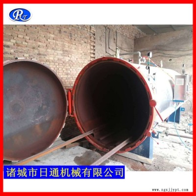 日通機(jī)械生產(chǎn)臥式硫化罐 立式硫化罐 大型硫化罐 2600型硫化罐現(xiàn)場(chǎng)調(diào)試