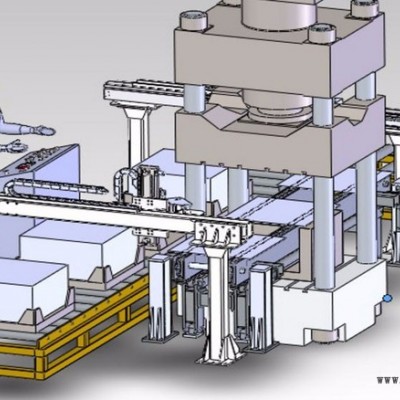 四柱 C型 弓形 框式油壓機(jī) 硫化機(jī)   油壓機(jī)機(jī)械手連線生產(chǎn)