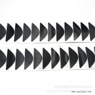 硅膠墊定制 黑色eva膠墊 風扇底座硅膠墊 三角形硅膠墊片 防撞墊