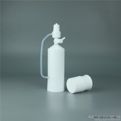 廠家加工南京濱正紅聚四氟PTFE活塞恒壓分液漏斗耐受氫氟酸、抗摔