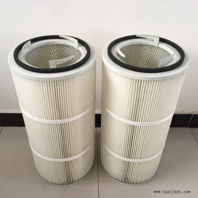 【炎卓】 焊煙除塵濾芯   PTFE覆膜除塵濾筒   拋丸機(jī)濾筒  非標(biāo)定制