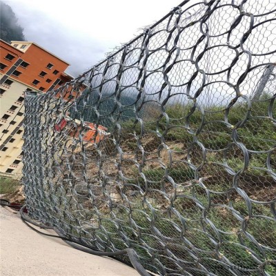 PPS-075級被動防護網(wǎng) 雙絞六邊形加筋網(wǎng) 引導(dǎo)式防護網(wǎng) 拉錨式pps-100型防護網(wǎng)