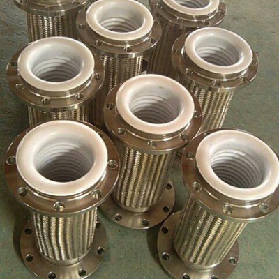 供應(yīng)上海不銹鋼波紋管膨脹節(jié)，活套式法蘭軟管，PTFE內(nèi)襯法蘭軟管