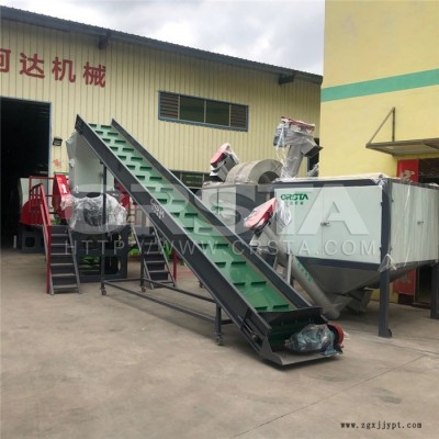 柯達機械ABS廢舊電視機殼再生機，電視機塑料外殼處置破碎清洗分選機