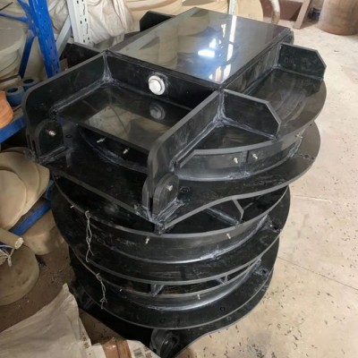 富強(qiáng)水利圓形，方形 高密度HDPE聚乙烯拍門 PVC管復(fù)合材料拍門加工廠家