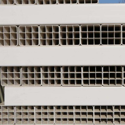 弱電穿線(xiàn)pvc格柵管 白色pvc格柵管pvc九孔格柵管