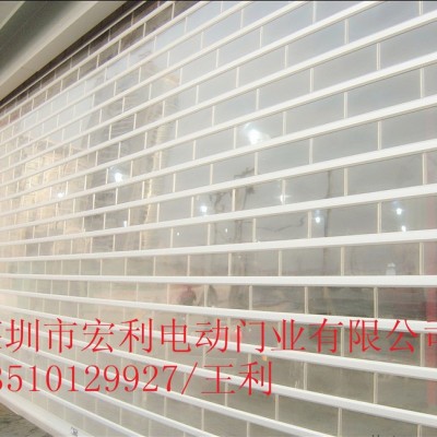 世界之窗不斷片質(zhì)量好pvc電動(dòng)水晶卷閘門(mén) pvc卷閘門(mén)價(jià)格