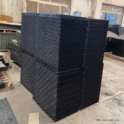 佳航PVC薄膜式填料  帶收水器小點(diǎn)波  藍(lán)色透明散熱片