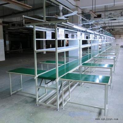 佛山獨(dú)立工作臺(tái)PVC皮帶輸送線組裝線