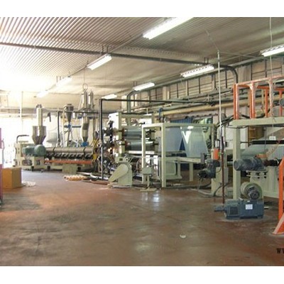 PP、HIPS吸塑片擠出生產(chǎn)線(xiàn),PVC仿大理石紋擠出生產(chǎn)線(xiàn)