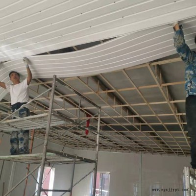 酒廠 醋廠車間頂棚PVC塑料扣板 強度大耐沖擊