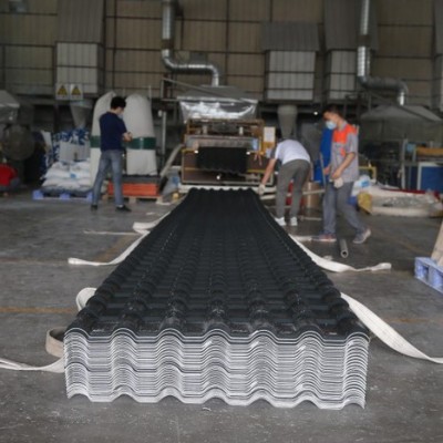 供應鷹1050別墅瓦 ASA合成樹脂瓦屋頂瓦琉璃別墅瓦 小區(qū)洋房防腐蝕波紋塑料瓦 特種建材 顏色耐看，環(huán)保健康,可定做