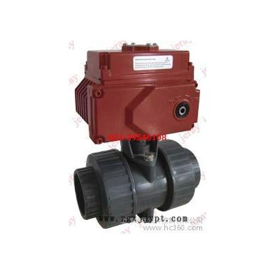 供應(yīng)上海經(jīng)瑞電動(dòng)塑料球閥 PBV1 15-100電動(dòng)塑料CPVC球閥