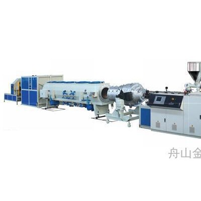 上海金緯機(jī)械UPVC供排水及給水管材設(shè)備**，CPVC電力管材擠出生產(chǎn)線圖片用途電話價格