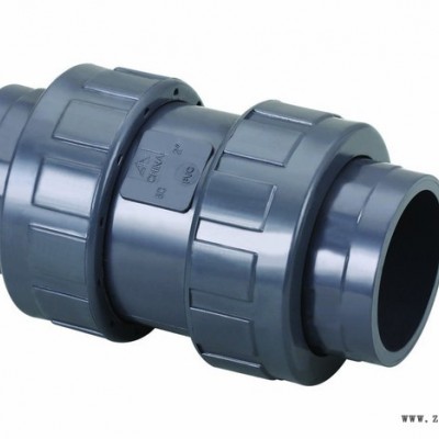 長鴻塑膠 供應(yīng)UPVC止回閥，UPVC雙由令球型逆止閥，CPVC止回閥