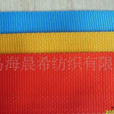各種顏色紋路的PP帶，尼龍帶，滌綸帶等各種織帶