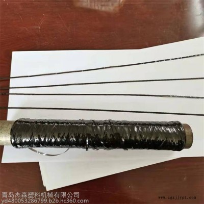 青島杰森SJJS-120 塑料拉絲機 PET塑料拉絲機 扁絲拉絲機 PET扁絲生產(chǎn)線 扁絲機 拉絲設(shè)備