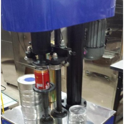 批發(fā)pet塑料易拉罐自動封口機 鄭州易拉罐自動封罐機 封罐機價格