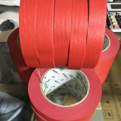 新鵬達PET復(fù)合紅美紋膠帶 線路板專用美紋紙膠帶 噴錫 高溫紅美紋