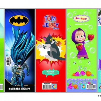 泡泡水熱收縮膜標PVC套膜標泡泡棒熱收縮膜套標彩印PET環(huán)保膜機器自動套熱收縮標簽套膜