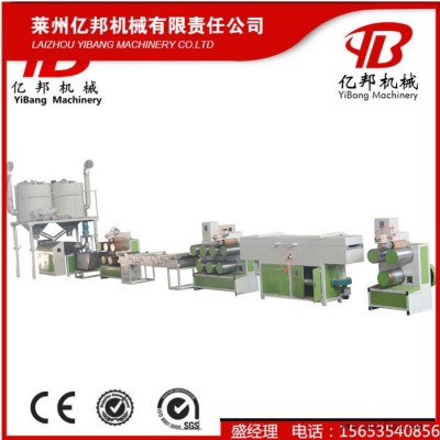 SJL億邦65型 PPPE塑料圓絲抽絲機(jī)組，PET片料毛刷掃把絲機(jī)械設(shè)備 PET塑料拉絲機(jī)