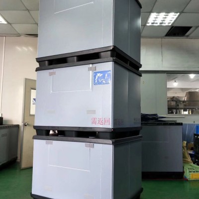 廣優(yōu)制造  可定制 可折疊圍板箱 物流運輸圍板箱 塑料箱