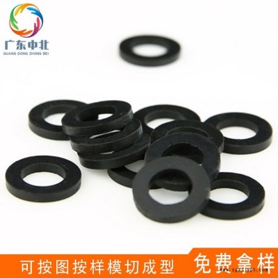 廠家加工 黑色硅膠墊片 防撞硅膠 防震硅膠腳墊 硅膠防滑墊片 電子家具臺(tái)燈硅膠腳墊 硅膠墊片 模切沖型