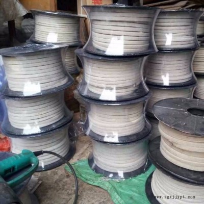 泵閥機(jī)械密封聚四氟乙盤(pán)根密封條 強(qiáng)酸堿聚四氟乙烯盤(pán)根