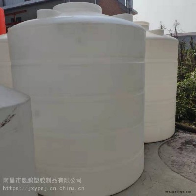 耐酸堿防腐蝕防曬耐摔滾塑容器10噸10立方食品級(jí)PE圓柱形平底水箱江西毅鵬