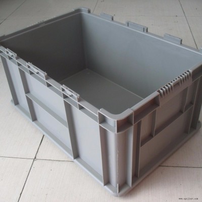 蘇州渠晟灰色歐標物流箱 ST-D周轉(zhuǎn)箱廠家