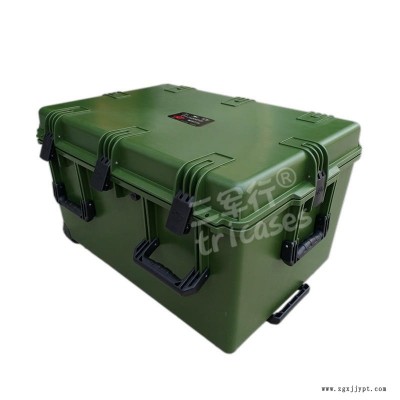 上海廠家直銷三軍行M3075拉桿安全箱 儀器儀表保護(hù)箱 防水安全箱 塑料防護(hù)箱