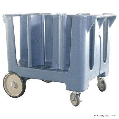 WDC-150碗碟車_酒店專用盤碟車_食品PE塑料碗碟車_上海宣彬環(huán)?？萍? title=