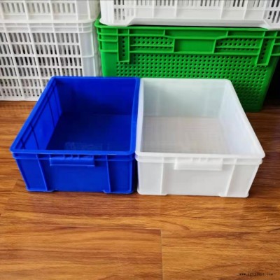 塑料箱470x350x170mm塑料周轉(zhuǎn)箱電子盒零件專用 陜西周轉(zhuǎn)塑料箱