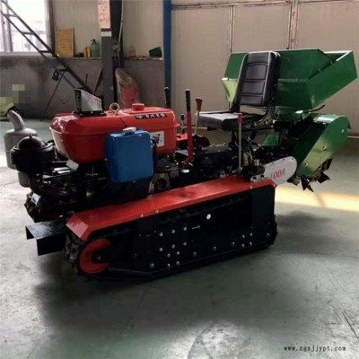 多功能鏈軌式旋耕機 果園用防滑橡膠履帶微耕機 陜西蘋果園旋耕設(shè)備