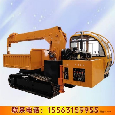 四不像橡膠履帶隨車吊 履帶自備吊 吊裝樹(shù)木履帶隨車吊 久勝機(jī)械js316