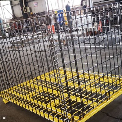 河北孟氏批發(fā)倉儲籠 儲物箱 帶輪周轉(zhuǎn)箱 源頭廠家