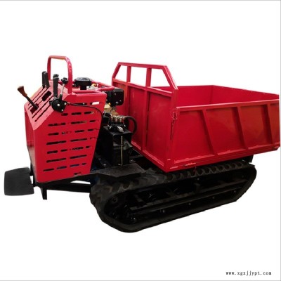 履帶運輸自卸車 工程橡膠履帶運輸機生產廠家 萬鼎WDLD-500履帶車