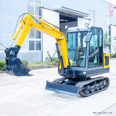 小鉤機 1噸家庭小型挖掘機 08/10/15微型挖機 橡膠履帶小挖機 恒旺小挖機